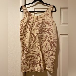 Frond Jumpsuit made from vintage fabric